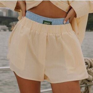 Daily Drills double band striped boxer shorts